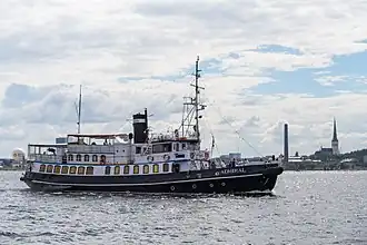 Пароход «Адмирал». Таллинский залив, 2014 год