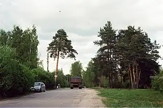 Вид главной улицы на север