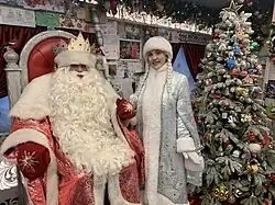 Передвижная резиденция Деда Мороза и Снегурочки