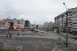 Перекрёсток улиц Героев Рыбачьего и Крупской