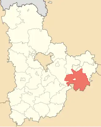 Переяслав-Хмельницкий район на карте