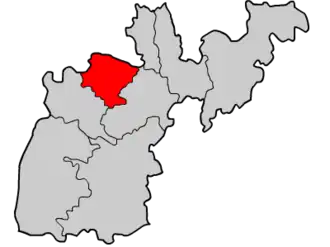 Петергофский уезд на карте