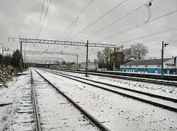 Вид в сторону серверной (западной) горловины