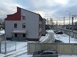 Вид в сторону ст. Петрозаводск-Пассажирский.