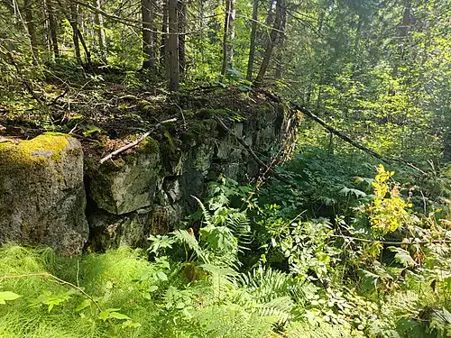 Руины производственных зданий