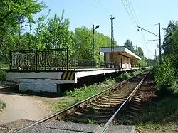 Платформа, вид сбоку