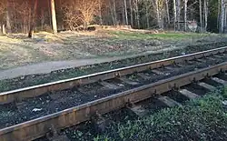 Вид остановочного пункта.