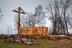 Погост Лука. Часовня (строящаяся)