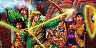 Главные герои мультсериала «Подземелье драконов»