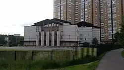 Здание подстанции № 36скорой и неотложной медицинской помощи имени А. С. Пучкова и микробиологическая лаборатория диагностического центра № 3 ЮВАО.