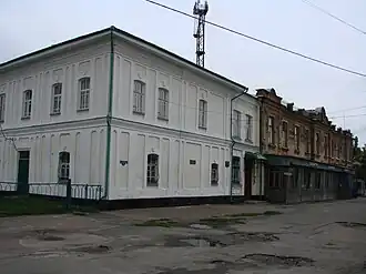 Дома городской думы и пожарного депо