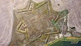 Покровская крепость (вид сверху)