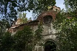 Вид через деревья