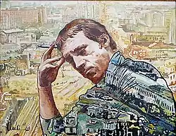 Портрет Владимира Высоцкого «Гамлет с Таганки»