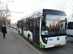 Первый серийный образец KAMAZ-6282 на презентации в Казани (2018)