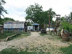 Внутри этнографического комплекса «Пухляковская казачья усадьба»