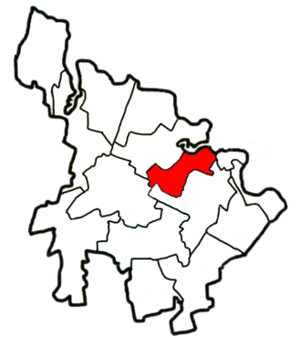 Пушкарёвский сельский совет на карте