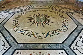 Мозаика большого зала