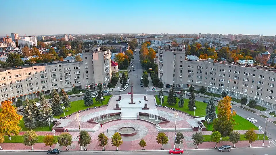 Общий вид площади Пушкина