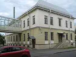 Современное здание на месте утраченного дома № 16