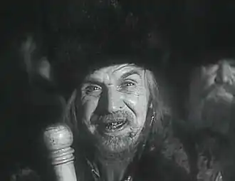 Пётр Кузнецов в роли князя Вяземского в фильме «Пётр Первый»