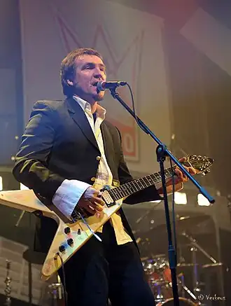 Во время выступления "N.R.M. на "Rock Coronation", 2011 г.
