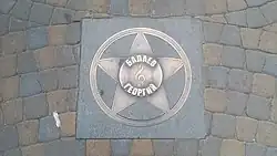 Звезда на Аллее звёзд  в Ростове-на-Дону