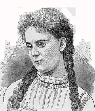 На гравюре Л. А. Серяковапо рисунку П. Ф. Бореля