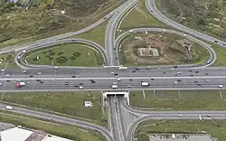 Развязка Бусиновского проезда с МКАД