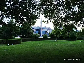 Район Президентского дворца в 2022 году