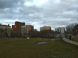 Первые дома (1, 3, 5) по Ракетному бульвару