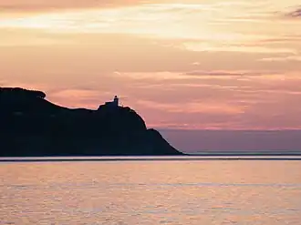 Рассвет над мысом Балюзек