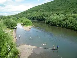 Восточный Синий хребет. Река Арсеньевка у села Анучино, Приморье