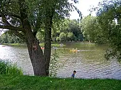 Везёлка рядом с парком Победы в Белгороде