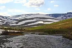 Река Гэнахадата летом 2017 года