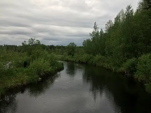 Вид с автомобильного моста
