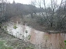 Река Качка возле деревни Тишкино