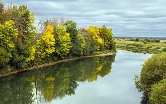 Река Коса в Зуевском районе