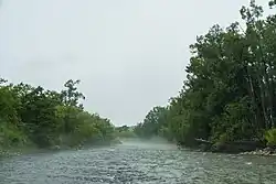 Река Пымта летом 2023 года