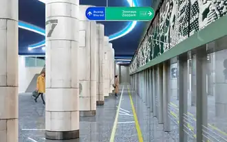 «Ленметрогипротранс». Проект станции «Богатырская», 2023