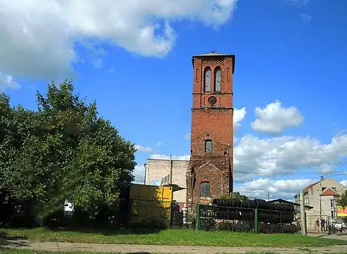 Современный вид башни Реформатской кирхи