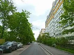 Вид в сторону улицы Лётчика Пилютова