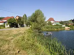 Улица Квитки-Основьяненко (справа — Романово озеро)