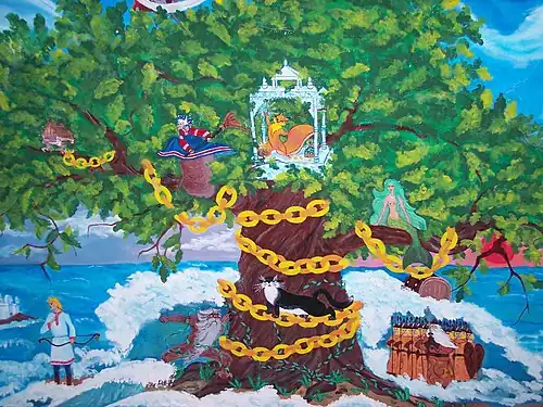 Роспись в гроте Пушкина, Феодосия, фрагмент 1.