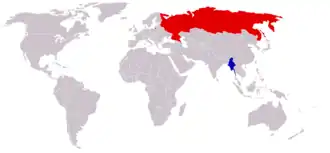 Мьянма и Россия