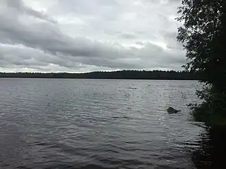 Вид с западного берега