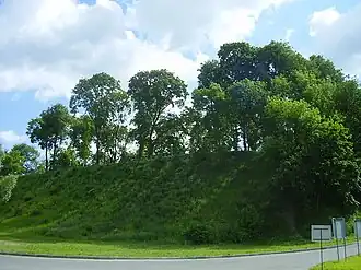 Вал городища