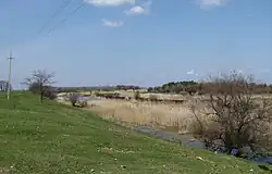 приустьевая часть реки возле села Александровка