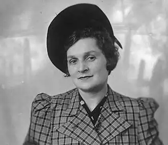 Саломея Максимовна Гельфер (фото 1947 г.)