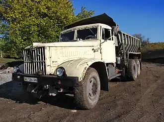 КрАЗ-256Б1 поздних годов выпуска в Днепропетровске, 2013